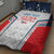 Custom USA Athletics Quilt Bed Set 2024 United States Champions Proud