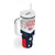 Custom USA Athletics Tumbler With Handle 2024 United States Champions Proud