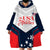 Custom USA Athletics Wearable Blanket Hoodie 2024 United States Champions Proud