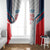 Custom USA Athletics Window Curtain 2024 United States Champions Proud