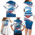 Personalized USA Swimming Family Matching Long Sleeve Bodycon Dress and Hawaiian Shirt 2024 We Are The Champions - Wonder Print Shop