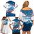 Personalized USA Swimming Family Matching Off Shoulder Short Dress and Hawaiian Shirt 2024 We Are The Champions - Wonder Print Shop