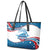 Personalized USA Swimming Leather Tote Bag 2024 We Are The Champions