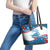 Personalized USA Swimming Leather Tote Bag 2024 We Are The Champions