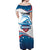 Personalized USA Swimming Off Shoulder Maxi Dress 2024 We Are The Champions - Wonder Print Shop