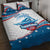 Personalized USA Swimming Quilt Bed Set 2024 We Are The Champions