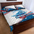 Personalized USA Swimming Quilt Bed Set 2024 We Are The Champions