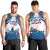 Personalized USA Gymnastics Men Tank Top 2024 United States Flag Curve Style