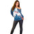 Personalized USA Gymnastics Off Shoulder Sweater 2024 United States Flag Curve Style - Wonder Print Shop