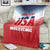 Custom USA Wrestling Blanket 2024 Sporty Style