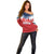 Custom USA Wrestling Off Shoulder Sweater 2024 Sporty Style - Wonder Print Shop