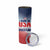 Personalized USA Wrestling Skinny Tumbler 2024 Sporty Style