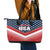 Custom USA Shooting Leather Tote Bag 2024 Sporty Style