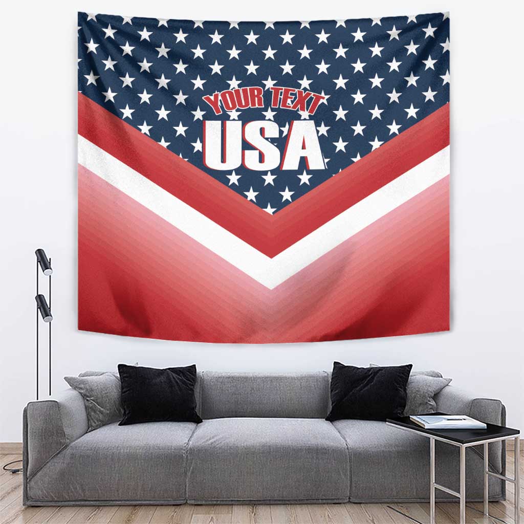 Custom USA Shooting Tapestry 2024 Sporty Style