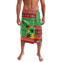 Personalized Guyana Cricket Christmas Lavalava Amazon Warriors Merry Xmas - Wonder Print Shop