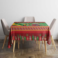 Guyana Cricket Christmas Tablecloth Amazon Warriors Merry Xmas - Wonder Print Shop