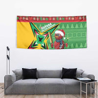 Guyana Cricket Christmas Tapestry Amazon Warriors Merry Xmas - Wonder Print Shop