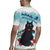 Iceland Yule Cat Christmas Rugby Jersey Jolakotturinn With Poinsettia - Winter Vibes