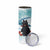 Iceland Yule Cat Christmas Skinny Tumbler Jolakotturinn With Poinsettia - Winter Vibes