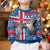 Iceland Christmas Kid Ugly Christmas Sweater Gyrfalcon Santa Merry Xmas - Wonder Print Shop