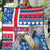 Iceland Christmas Quilt Gyrfalcon Santa Merry Xmas - Wonder Print Shop