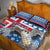 Iceland Christmas Quilt Bed Set Gyrfalcon Santa Merry Xmas - Wonder Print Shop