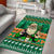 Personalised Ireland Christmas Area Rug Irish Santa Claus Nollaig Shona Duit - Wonder Print Shop