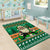 Personalised Ireland Christmas Area Rug Irish Santa Claus Nollaig Shona Duit - Wonder Print Shop