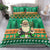 Personalised Ireland Christmas Bedding Set Irish Santa Claus Nollaig Shona Duit - Wonder Print Shop