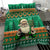 Personalised Ireland Christmas Bedding Set Irish Santa Claus Nollaig Shona Duit - Wonder Print Shop