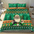 Personalised Ireland Christmas Bedding Set Irish Santa Claus Nollaig Shona Duit - Wonder Print Shop