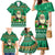 Personalised Ireland Christmas Family Matching Mermaid Dress and Hawaiian Shirt Irish Santa Claus Nollaig Shona Duit - Wonder Print Shop