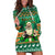 Personalised Ireland Christmas Hoodie Dress Irish Santa Claus Nollaig Shona Duit - Wonder Print Shop