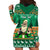 Personalised Ireland Christmas Hoodie Dress Irish Santa Claus Nollaig Shona Duit - Wonder Print Shop