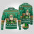 Personalised Ireland Christmas Ugly Christmas Sweater Irish Santa Claus Nollaig Shona Duit - Wonder Print Shop