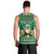 Personalised Ireland Christmas Men Tank Top Irish Santa Claus Nollaig Shona Duit - Wonder Print Shop