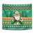 Personalised Ireland Christmas Tapestry Irish Santa Claus Nollaig Shona Duit - Wonder Print Shop