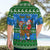 Personalised Scotland Christmas Hawaiian Shirt Scottish Santa With Reindeer Nollaig Chridheil - Wonder Print Shop