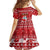Personalised Lithuania Christmas Family Matching Off Shoulder Maxi Dress and Hawaiian Shirt Linksmu Kaledu - Wonder Print Shop