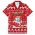 Personalised Lithuania Christmas Family Matching Summer Maxi Dress and Hawaiian Shirt Linksmu Kaledu - Wonder Print Shop