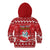 Personalised Lithuania Christmas Kid Hoodie Linksmu Kaledu - Wonder Print Shop