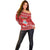 Personalised Lithuania Christmas Off Shoulder Sweater Linksmu Kaledu - Wonder Print Shop
