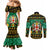 personalised-jamaica-christmas-couples-matching-mermaid-dress-and-long-sleeve-button-shirt-jamaican-coat-of-arms-xmas-vibes