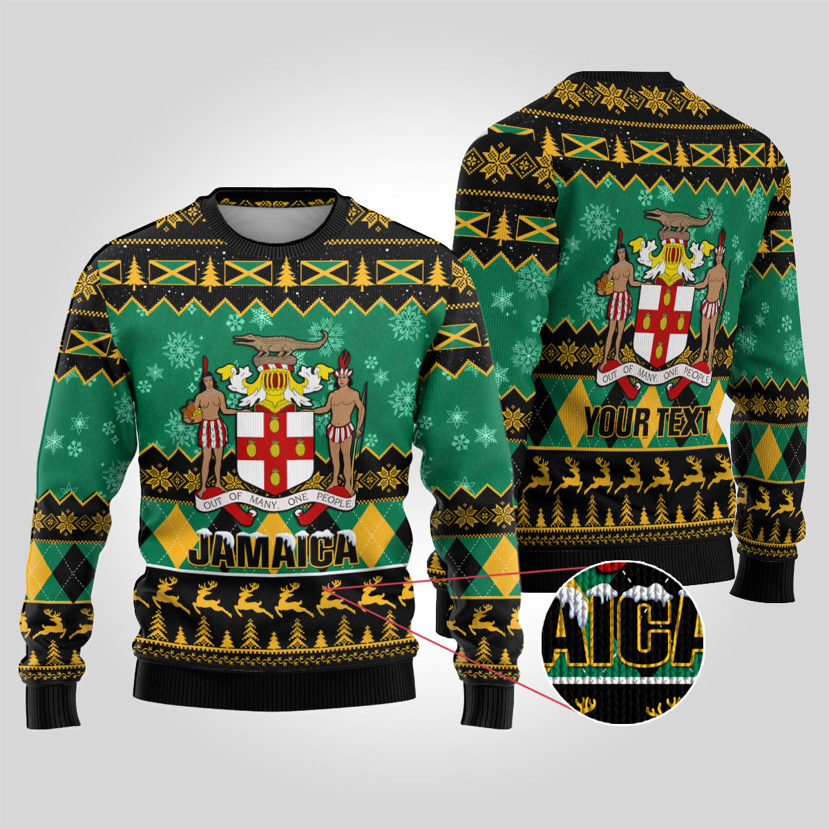 personalised-jamaica-christmas-ugly-christmas-sweater-jamaican-coat-of-arms-xmas-vibes