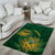 Custom South Africa Cricket Area Rug Go Champions Proteas - Wonder Print Shop