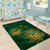 Custom South Africa Cricket Area Rug Go Champions Proteas - Wonder Print Shop