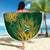 Custom South Africa Cricket Beach Blanket Go Champions Proteas - Wonder Print Shop