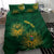 Custom South Africa Cricket Bedding Set Go Champions Proteas - Wonder Print Shop