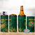 Custom South Africa Cricket 4 in 1 Can Cooler Tumbler Go Champions Proteas - Wonder Print Shop