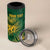 Custom South Africa Cricket 4 in 1 Can Cooler Tumbler Go Champions Proteas - Wonder Print Shop